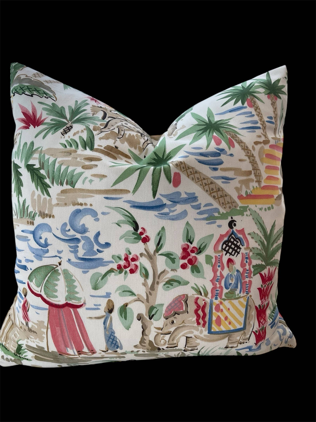 Carrie Chinoiserie Pillow 20"