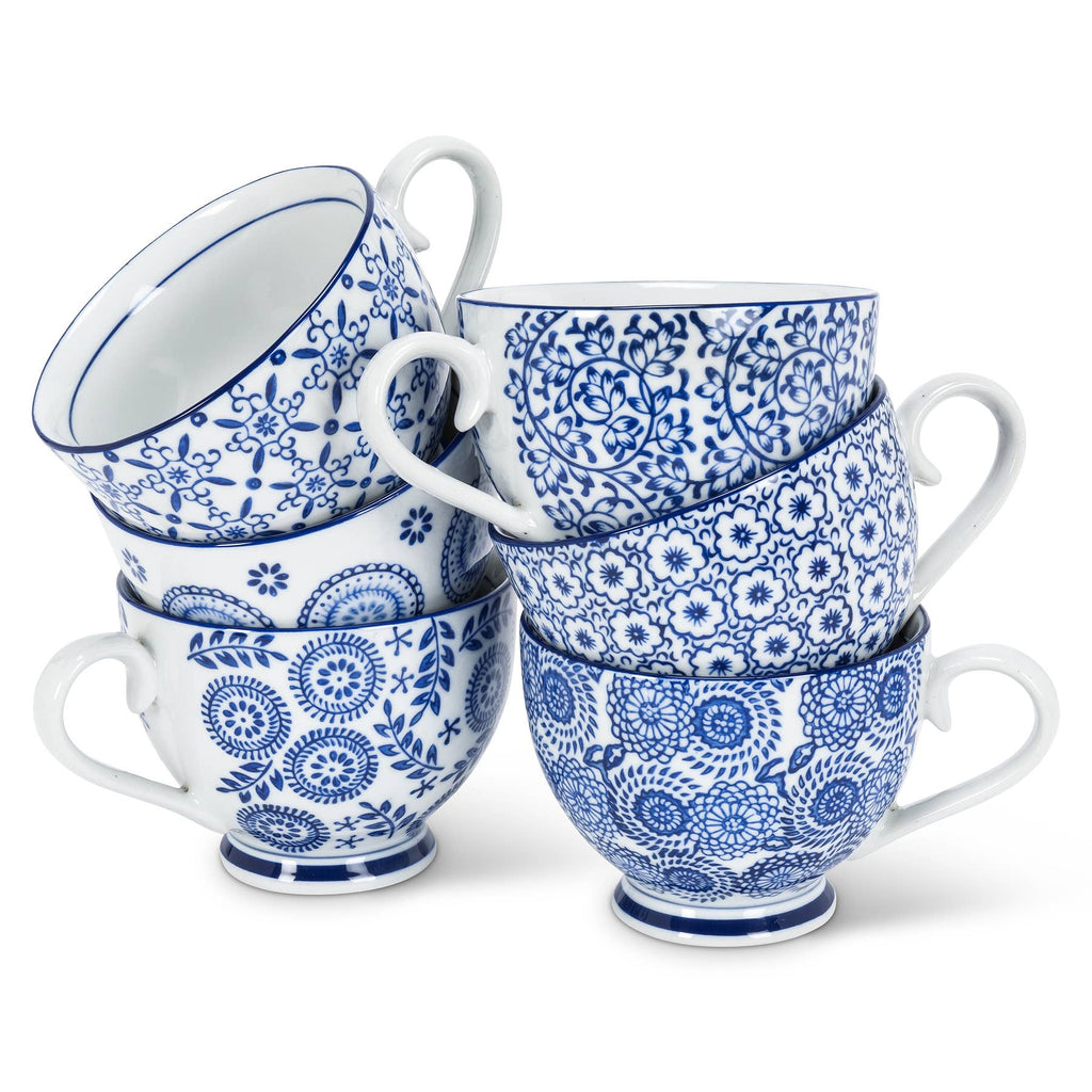 Blue and White Cup