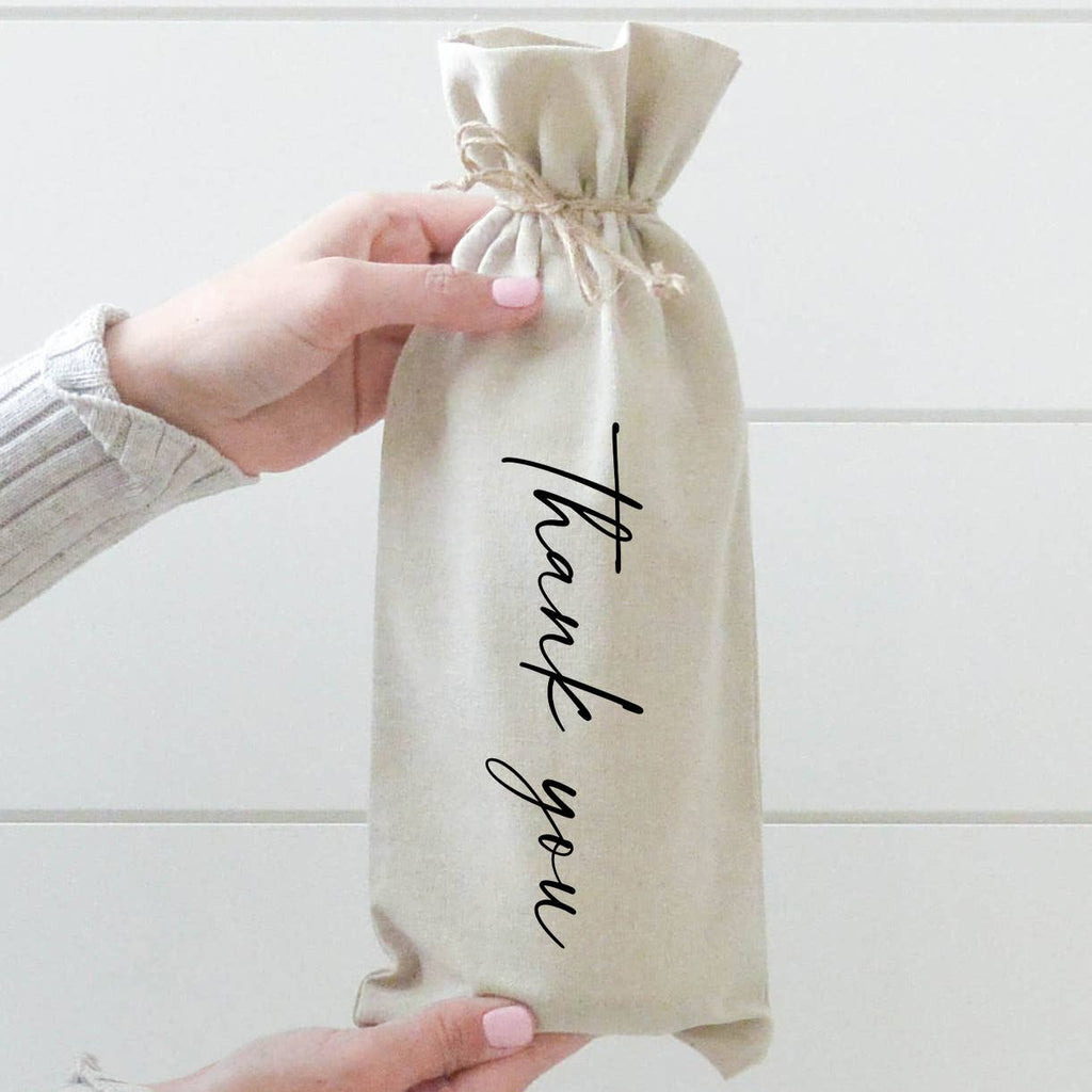 Wine Bag Thank You