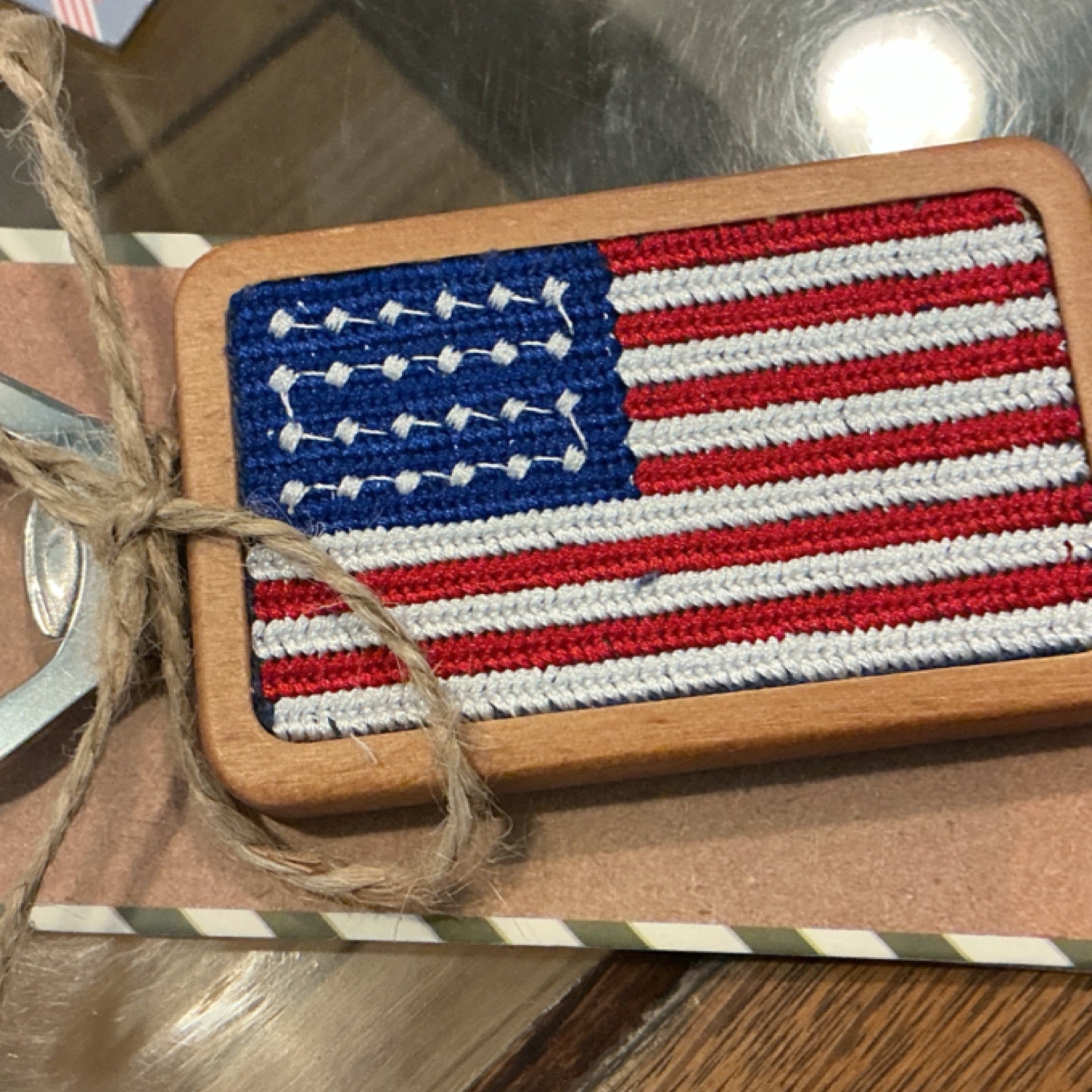 Flag Emb Icon Bottle Opener