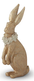 Gold Resin Easter Bunny 2