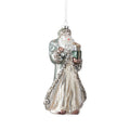 Ornament Vintage Santa Blown Glass