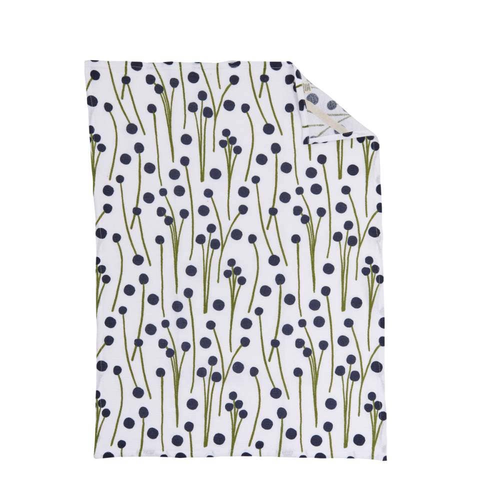 Wind Flower Cotten Kitchen Towels, Set of 3