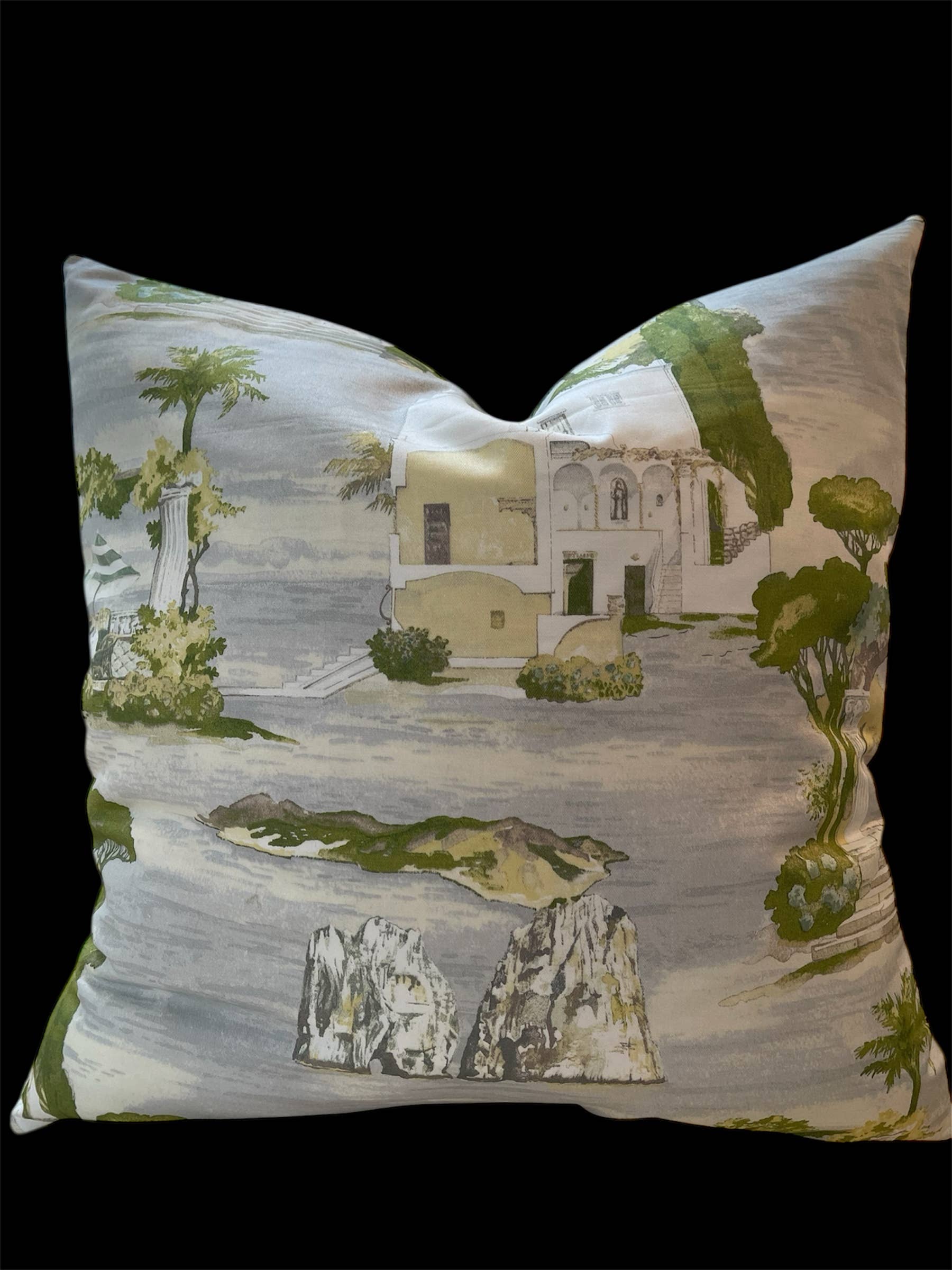 Eldora Toile Pillow 20"