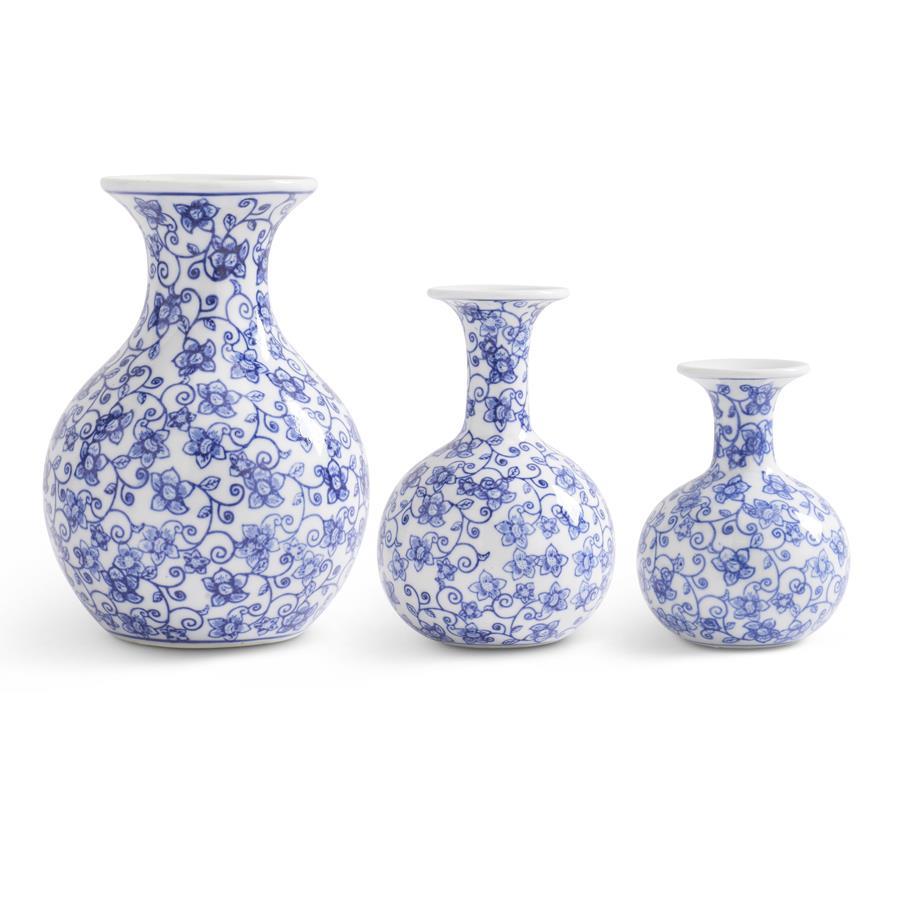 Blue and White Bud Vase SM