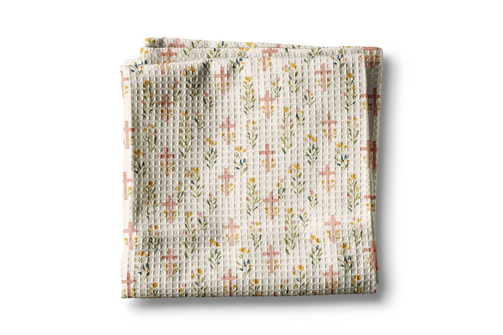 Tea Towel Cross