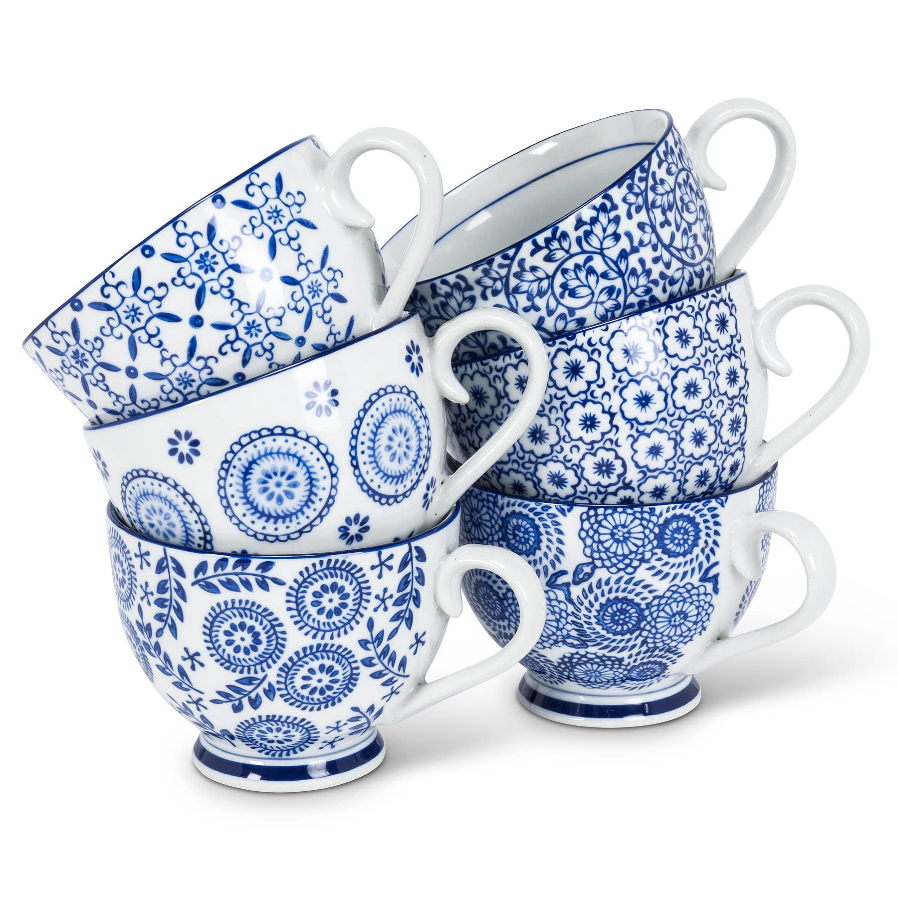 Blue and White Cup