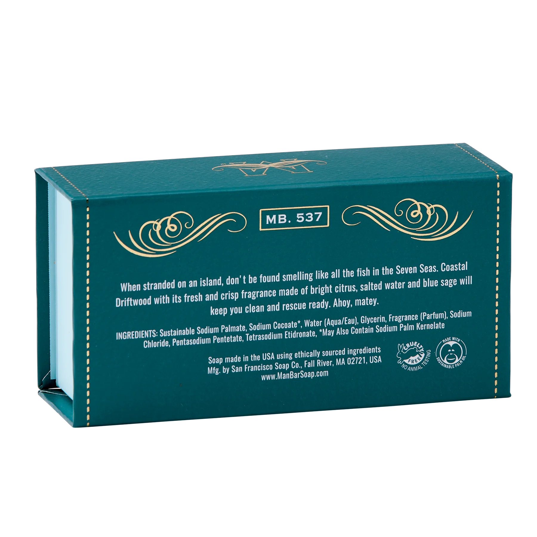 Man Bar Coastal Driftwood Soap