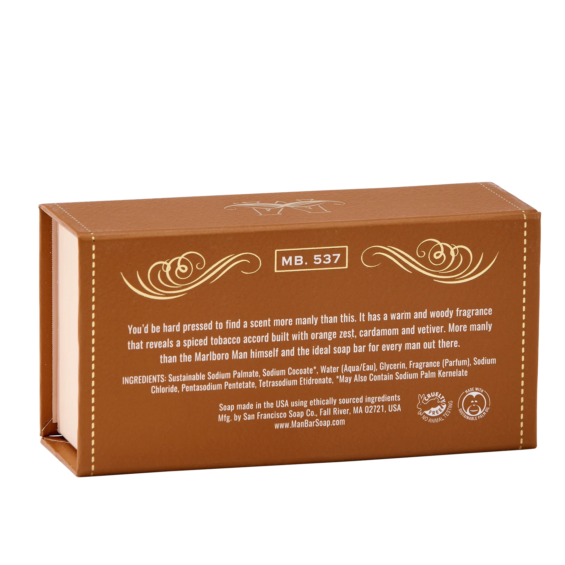 Man Bar Spiced Tobacco Soap
