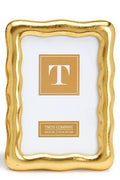 Vintage Ore Gold Wavy 4x6 Frame